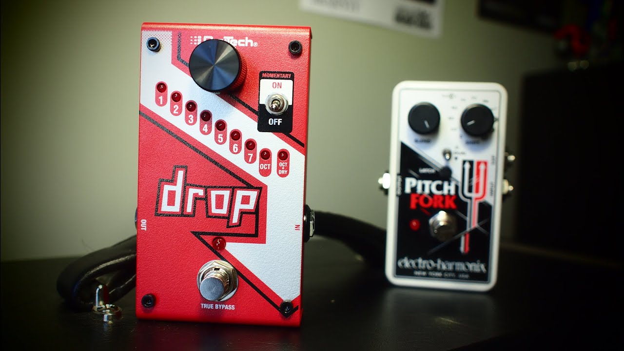 Digitech Drop vs EHX Pitch Fork | Six-String Samurai