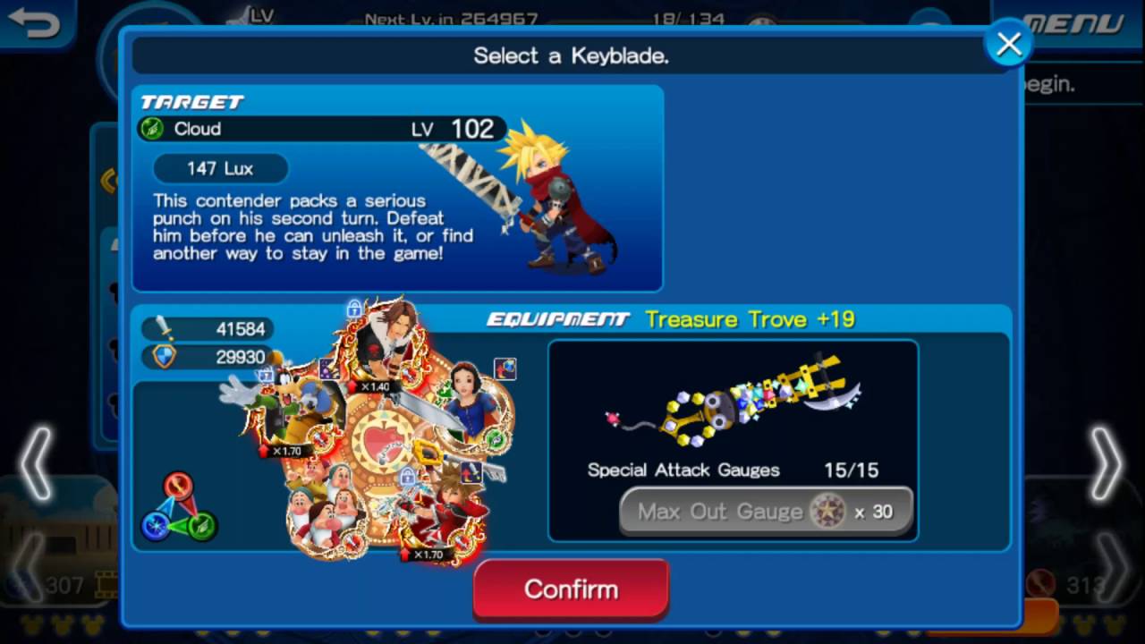 KHUx Fighting Cloud quest 310 (Olympus Coliseum)