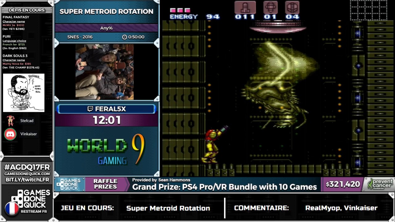 Super Metroid Rotation (Any%) [AGDQ2017]