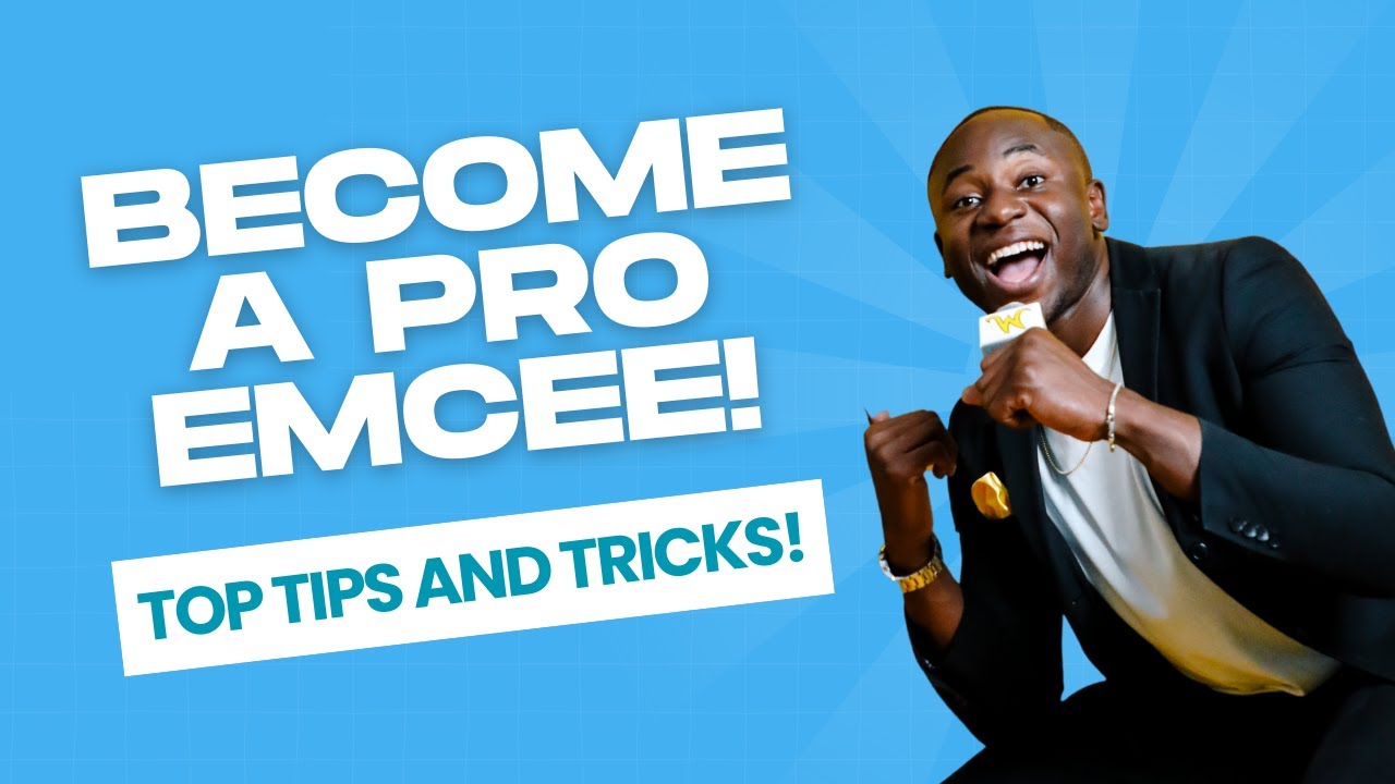 Top Tips to Become a Standout Emcee! | My Top Hosting/MC Tips