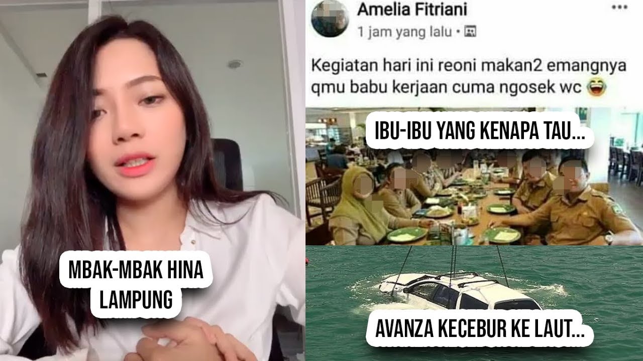 Selebgram Ngehina Lampung, ASN Masa Gini dan Mobil Kecebur:( | TNM #30