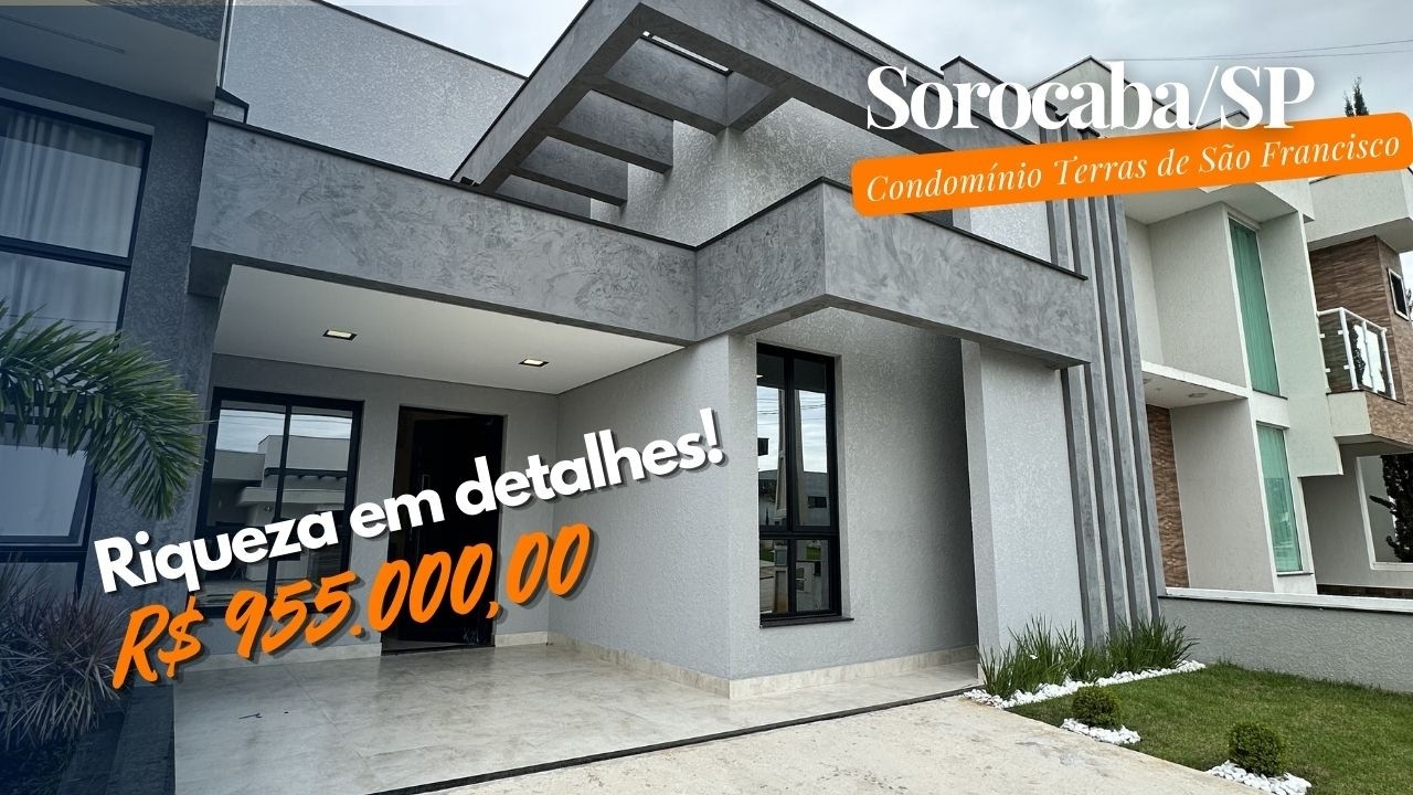 Sorocaba/SP- Condomínio Terras de São Francisco - Seu sonho tem endereço!