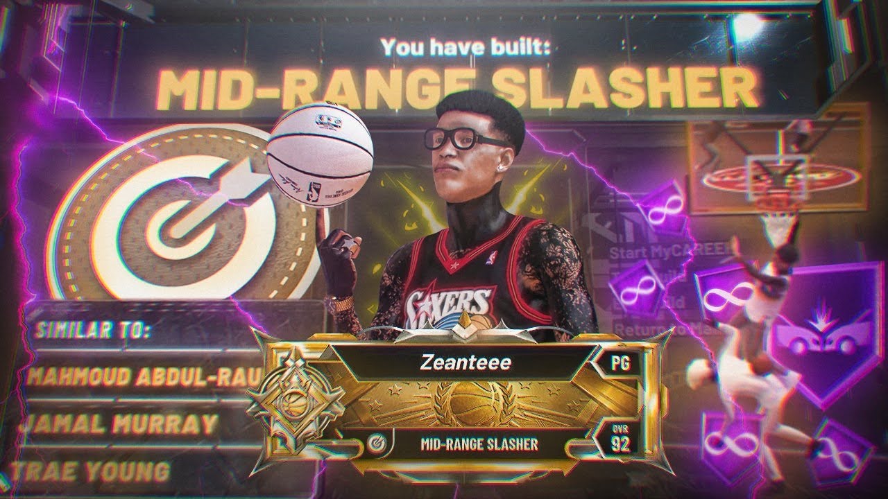REVEALING MY LEGEND BUILD! BEST MID-RANGE SLASHER BUILD THAT CAN GET SHARP TAKEOVER IN NBA 2K20!