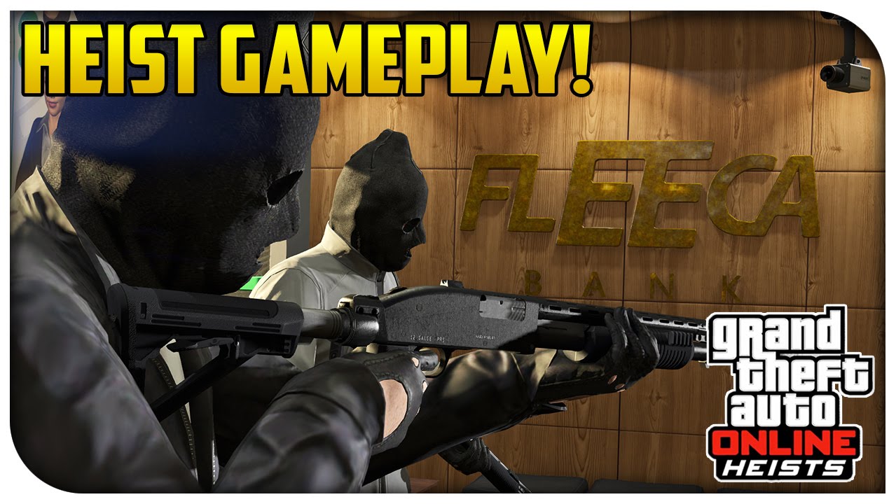 GTA 5 Heists Online Gameplay! Setting Up GTA 5 Heist Mission! (GTA V Heists DLC)