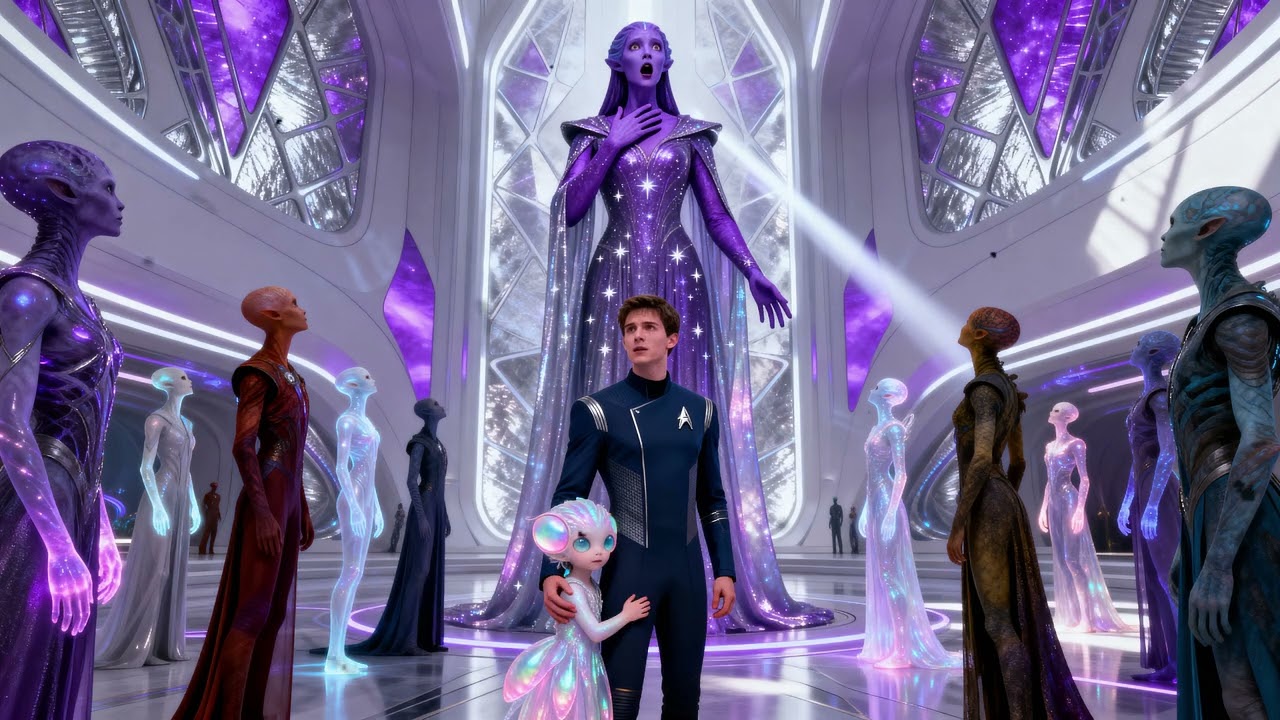 The Alien Princess's Child Ran and Hid Behind Me — Even the Queen Gasped | HFY | A Short Sci-Fi Stor