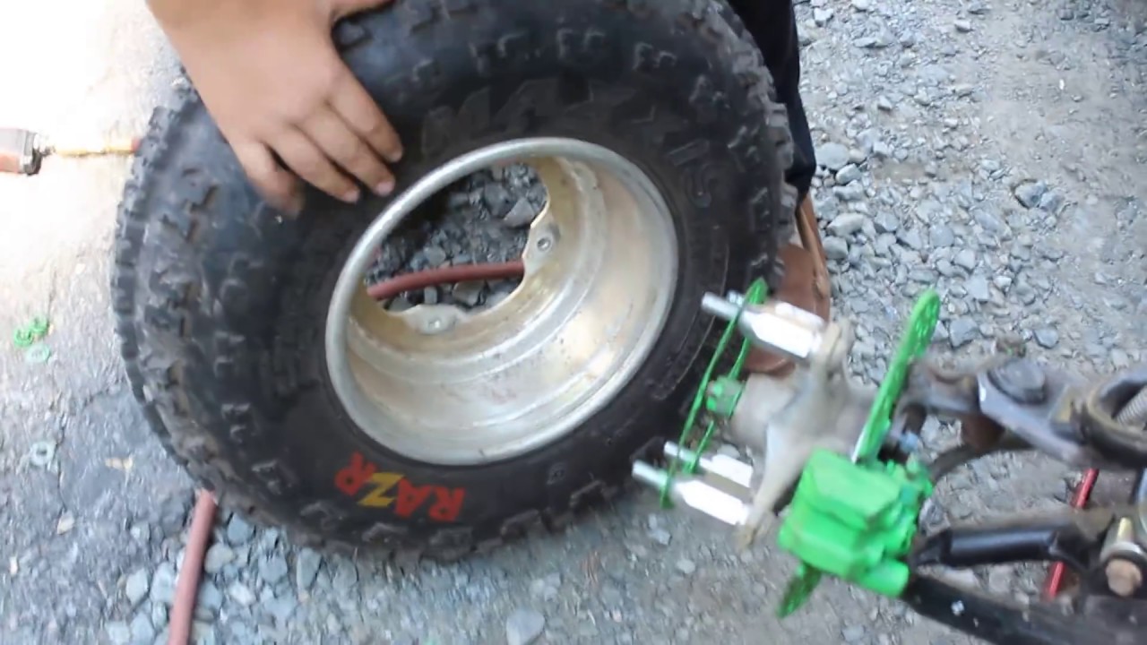 How to make quad tires wider (easy & free)