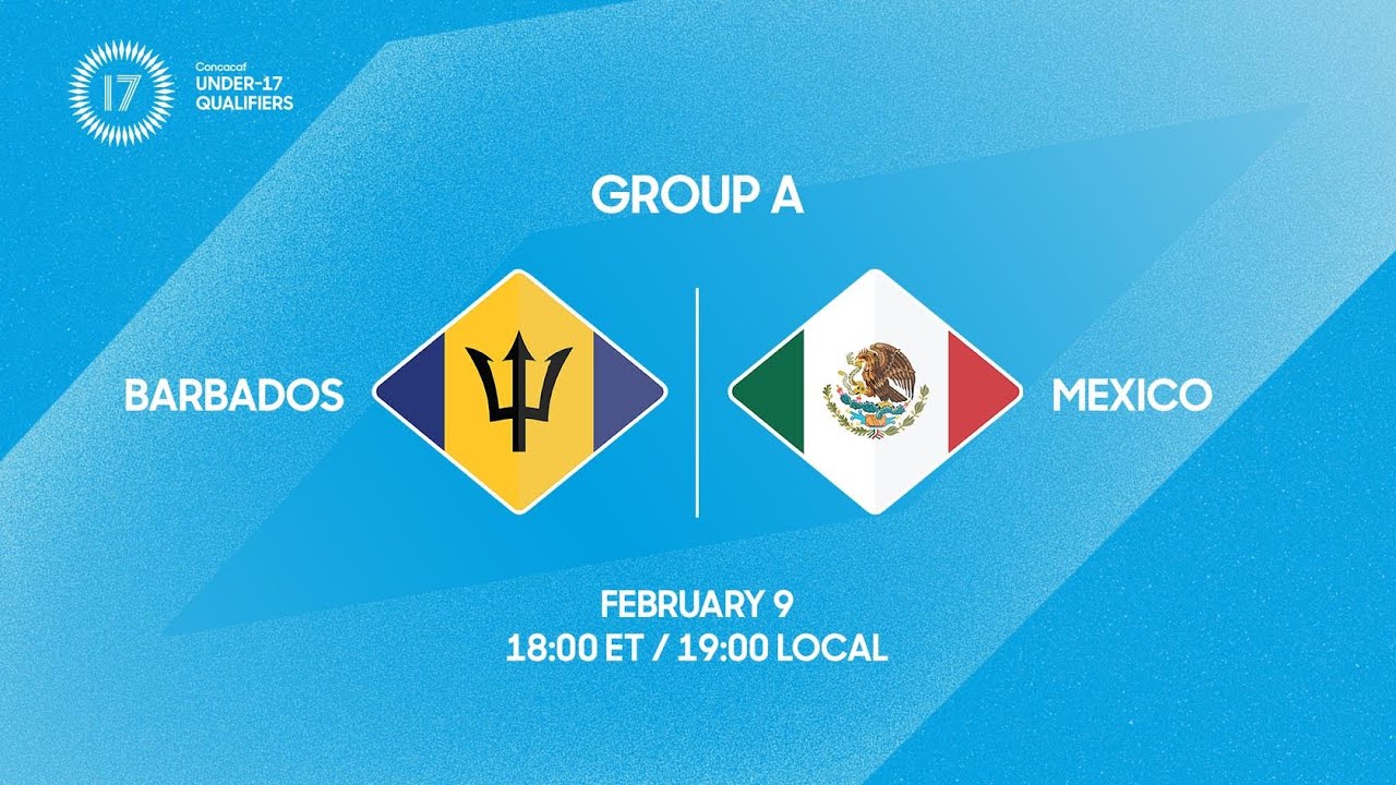 Barbados vs Mexico | 2026 Concacaf Under-17 Qualifiers