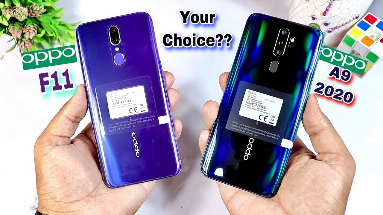 Oppo A9 2020 vs Oppo F11 Comparison Fight!! - Speed Test, Camera Test & Performance [Urdu/Hindi]