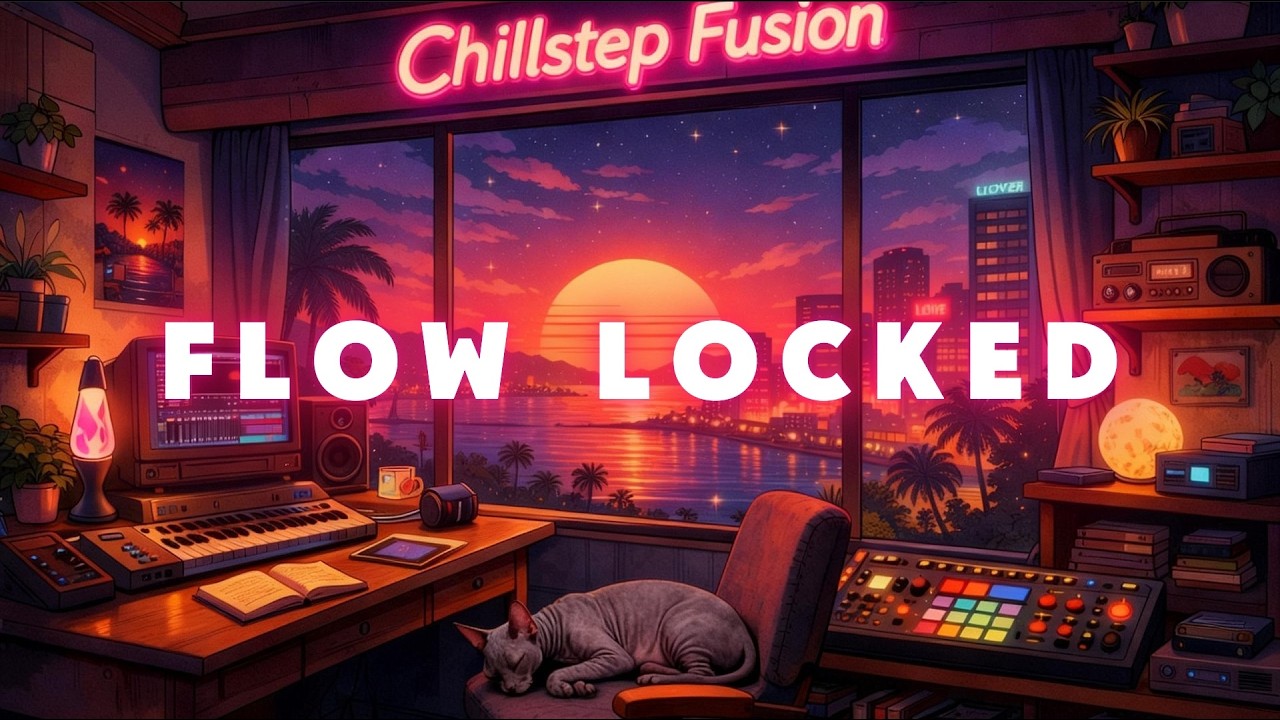 Flow Locked - Chillstep Fusion | Smooth Chillstep Beats for Productivity & Calm