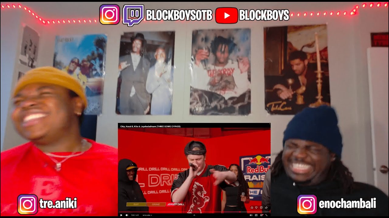 Chip, Kasst 8, Kibo & Jayahadadream (THREE GENRE CYPHER) - REACTION