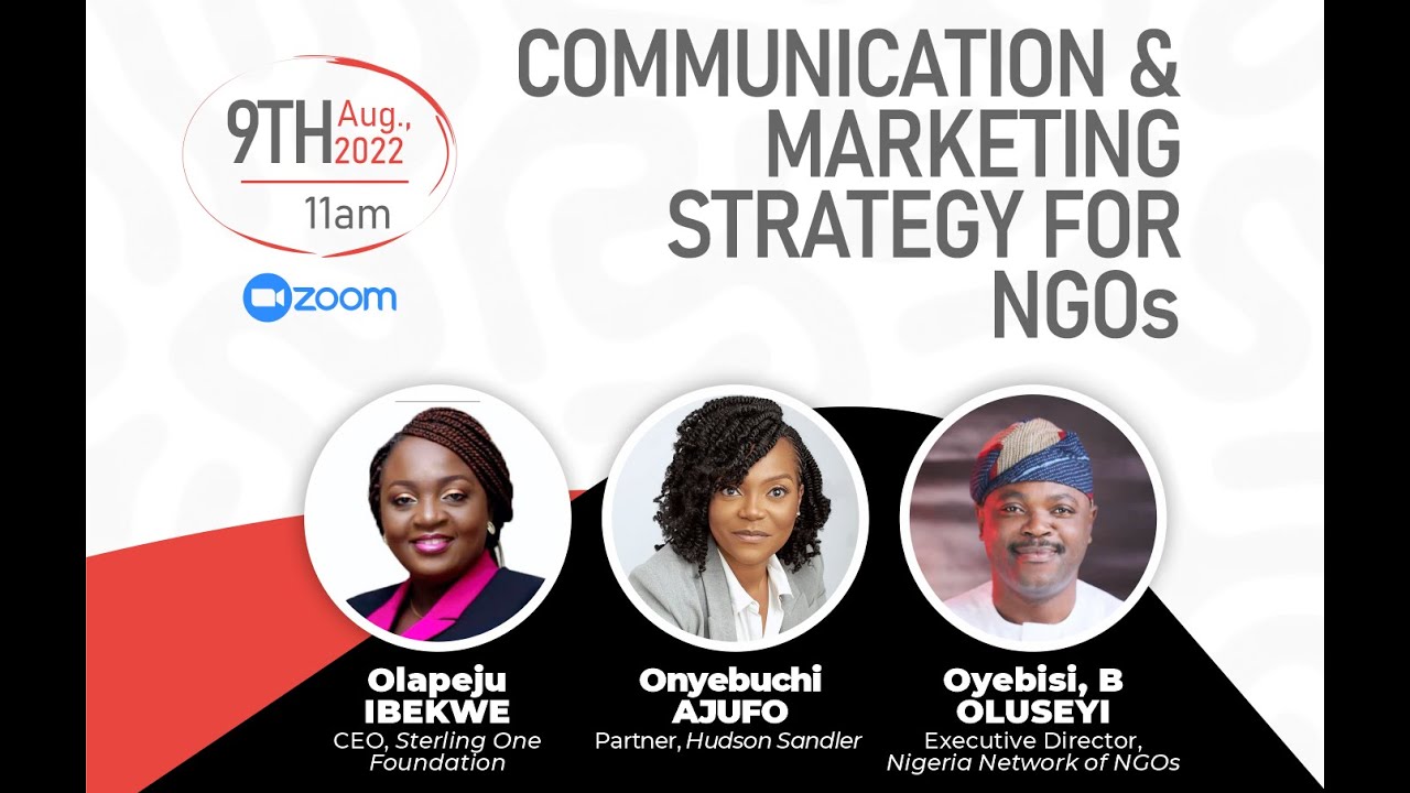 Communication and Marketing for NGOs Webinar