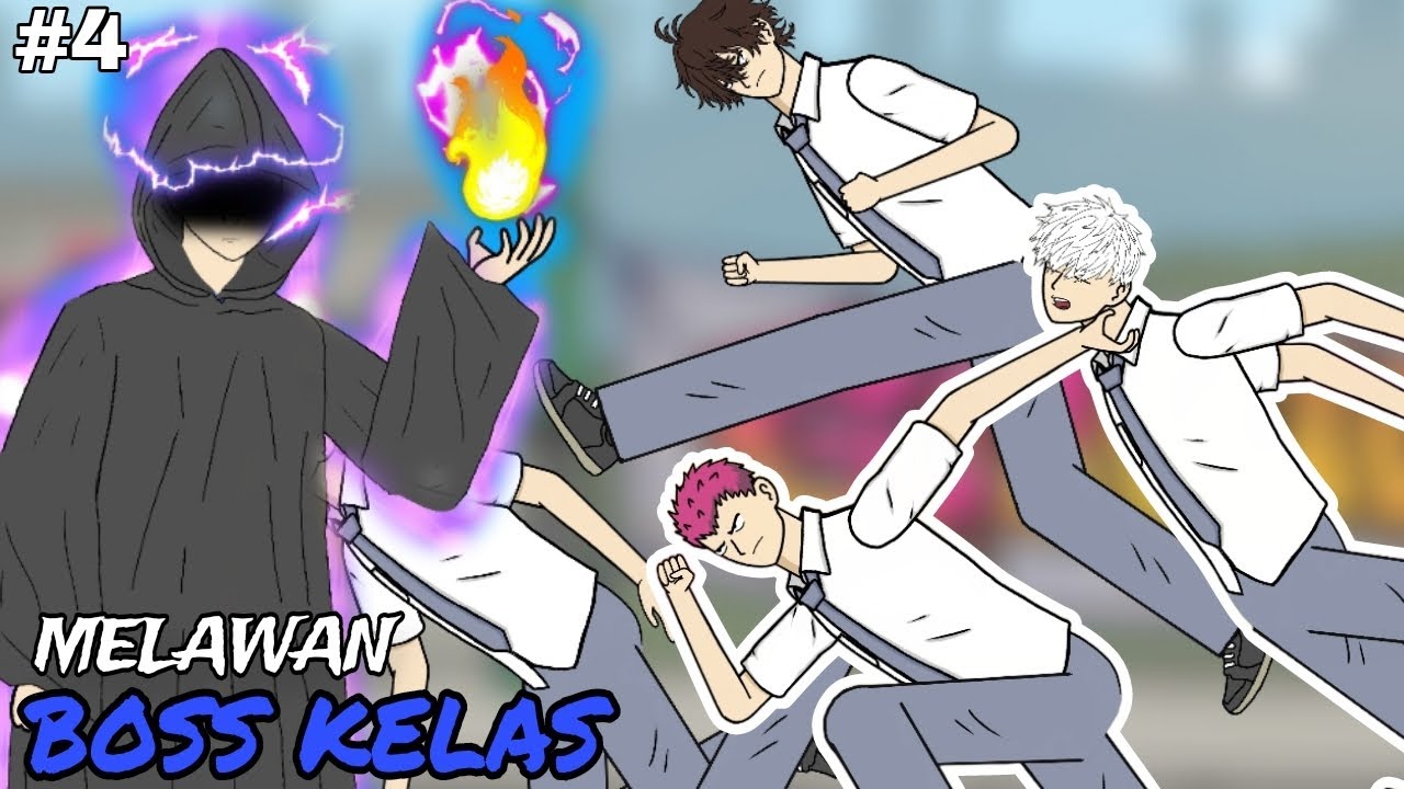 MELAWAN BOS KELAS PART 4 - Drama Animasi
