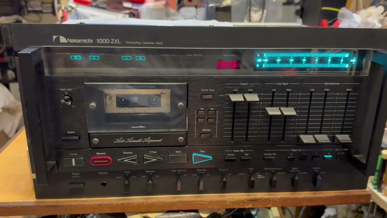 Nakamichi  1000 故障 維修 測試