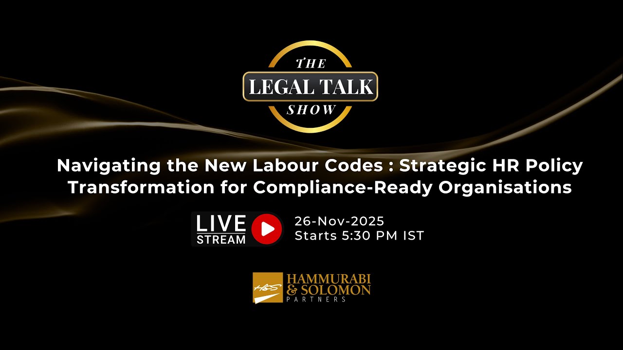 [Live] The New Labour Codes: Strategic HR Policy Transformation for Compliance-Ready Organisations