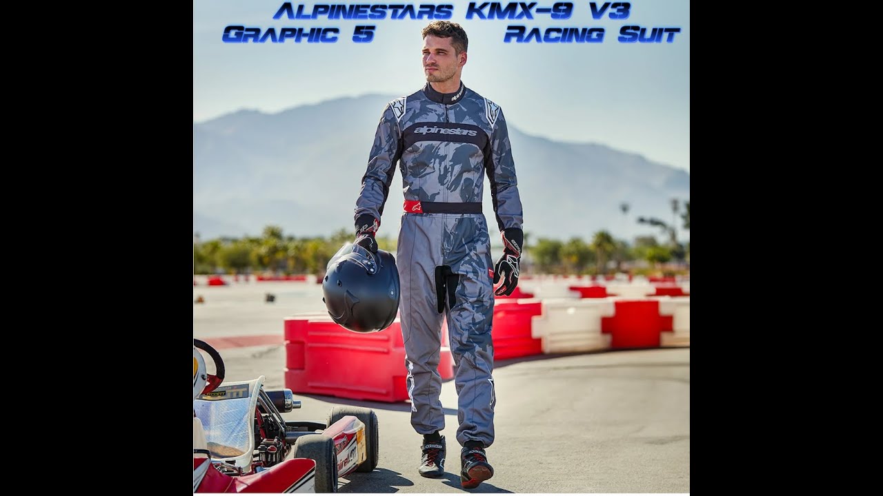 Alpinestars KMX 9 V3 Graphic 5 Kart Racing Suit