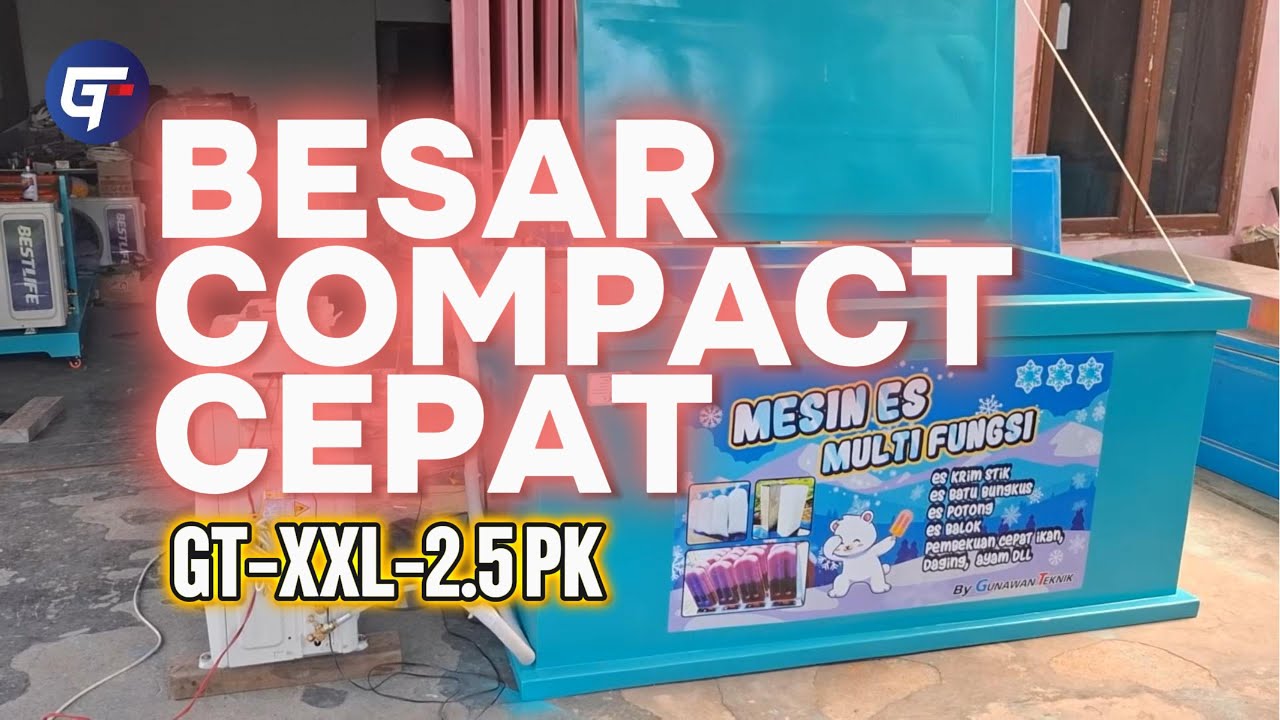 REVIEW GT-XXL-2.5 PK - Cooler Box 1000 L Design Baru Cocok buat es balok 10 KG & es bungkus