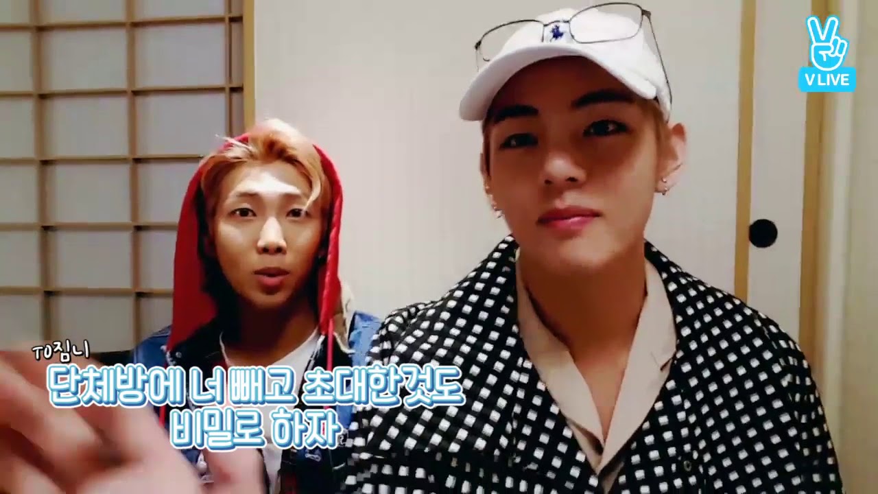 [BTS]R&V talking about many things : highlight