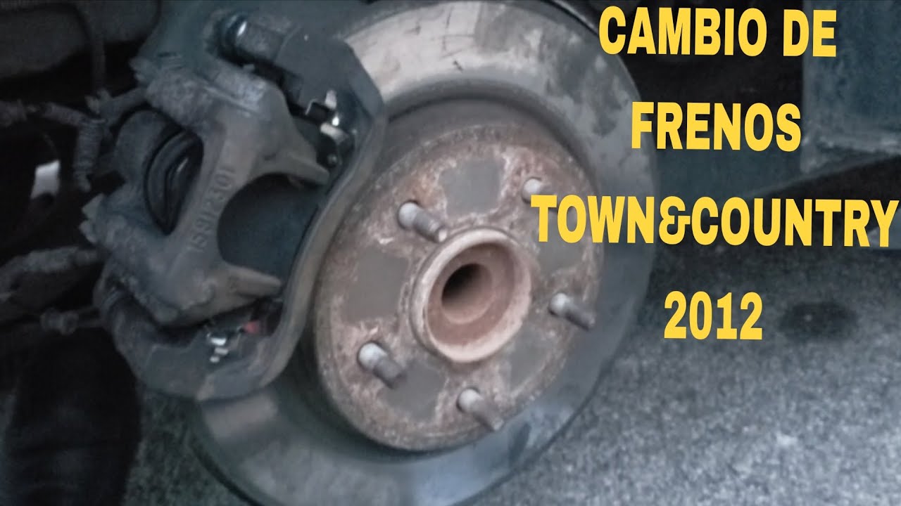 CAMBIO DE FRENOS TRASEROS TOWN&COUNTRY 2012
