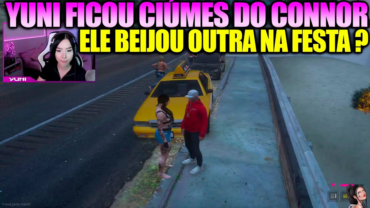 YUNI VIU CONNOR BEIJAR OUTRA DEU RUIM (TROLAGEM)