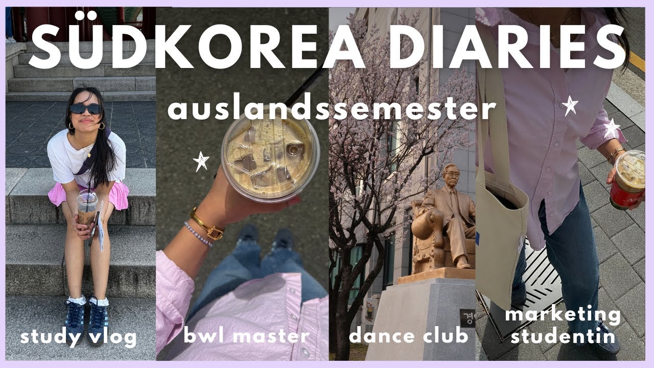 STUDY WITH ME: Südkorea Auslandssemester, BWL Master, Marketing Studentin, Uni Vlog | Laica Vergara