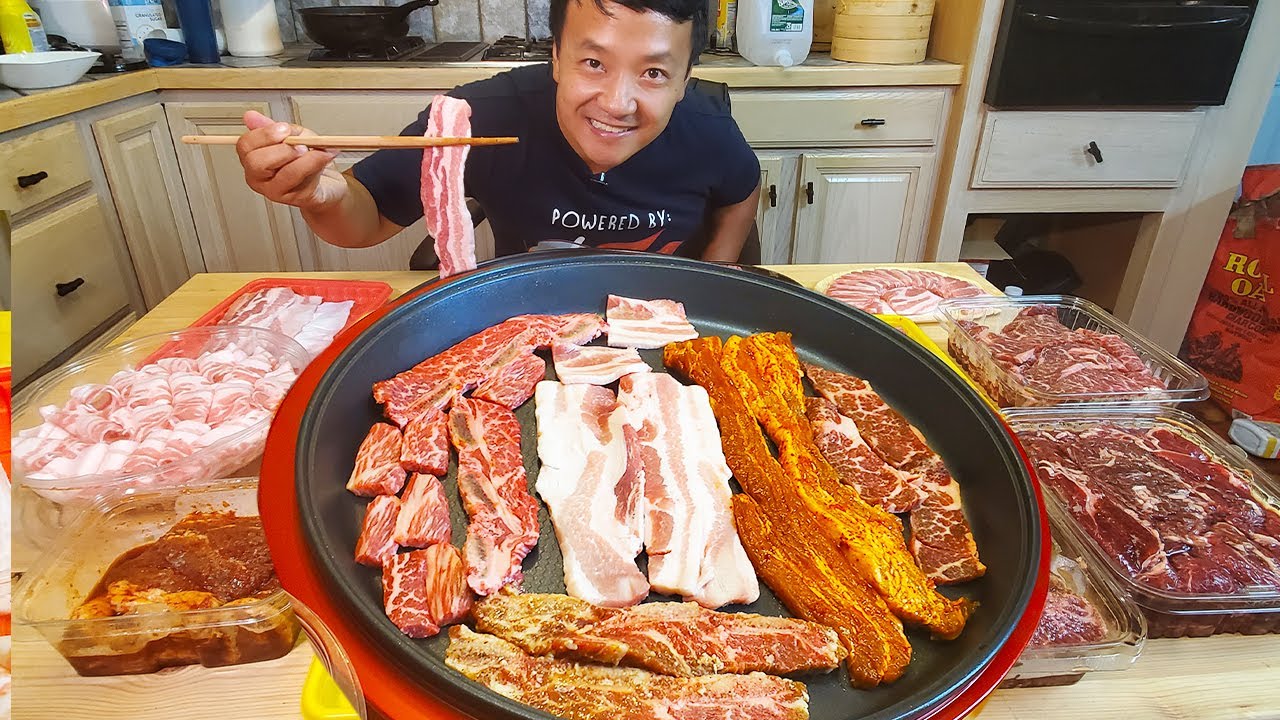 Korean BBQ & SCARIEST Scary Story Time?!