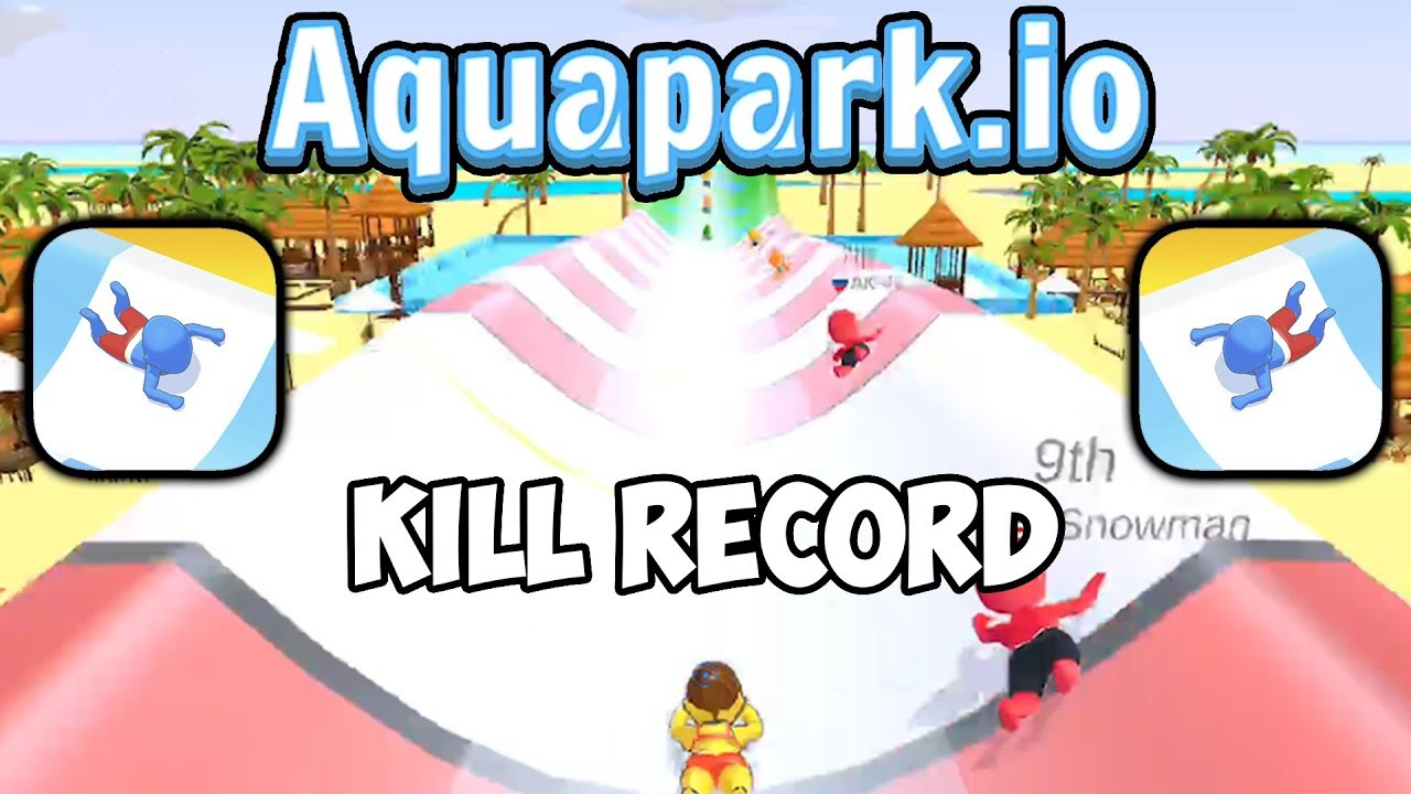 Aquapark.io | Gameplay Part 2 | Kill Record (16 Kills)