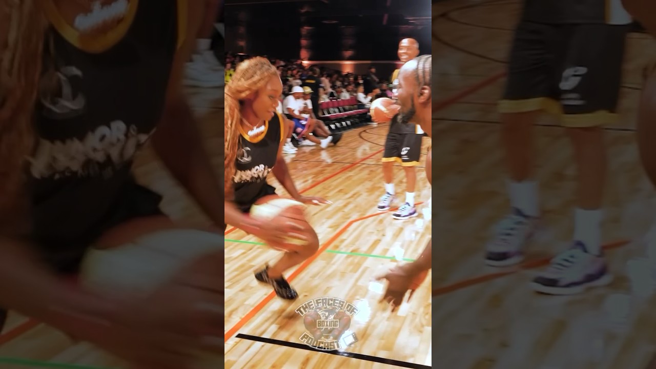GWOAT VS TERENCE CRAWFORD IN 50cent celebrity basketball 🏀 game!!!!