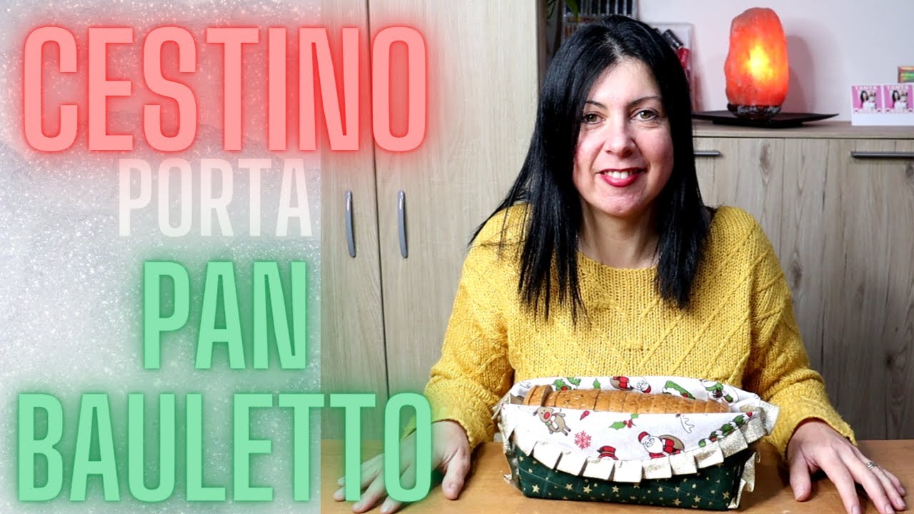 Come REALIZZARE un CESTINO porta PAN BAULETTO.Tutorial CUCITO CREATIVO di PATTIZIGZAG