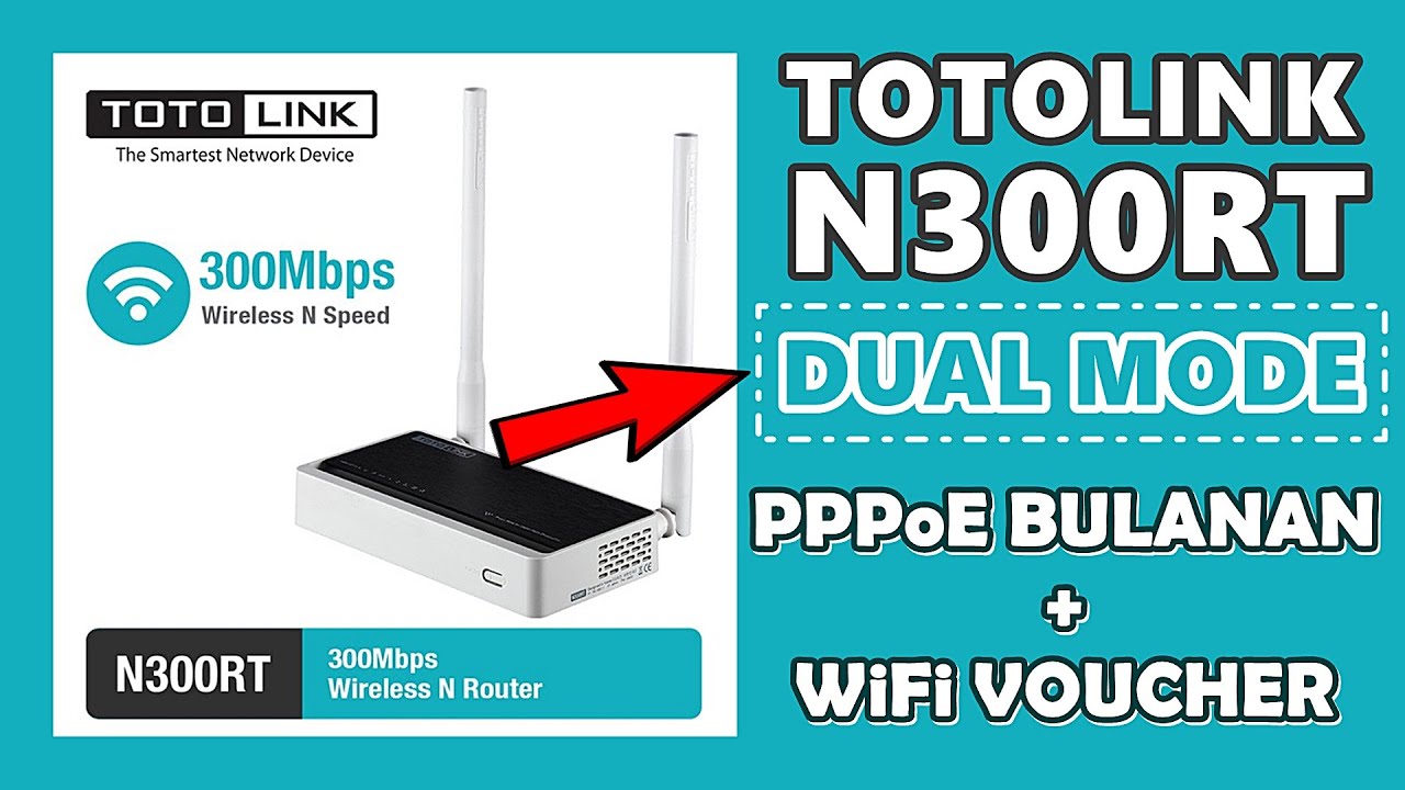 Setting Totolink N300RT 2 SSID: PPPoE & WiFi Voucher (Hotspot) Tanpa VLAN