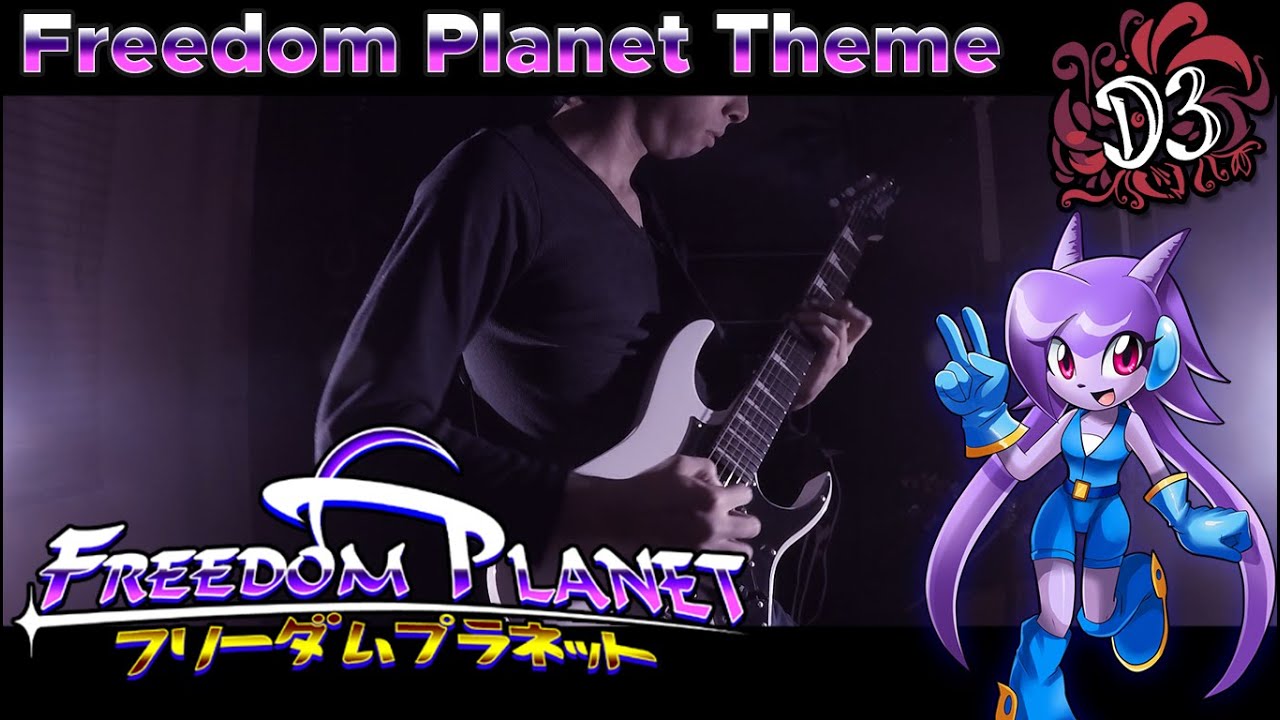Freedom Planet Theme - Freedom Planet [Metal Cover] || Dinnick the 3rd - Featured @Pixel Mixers