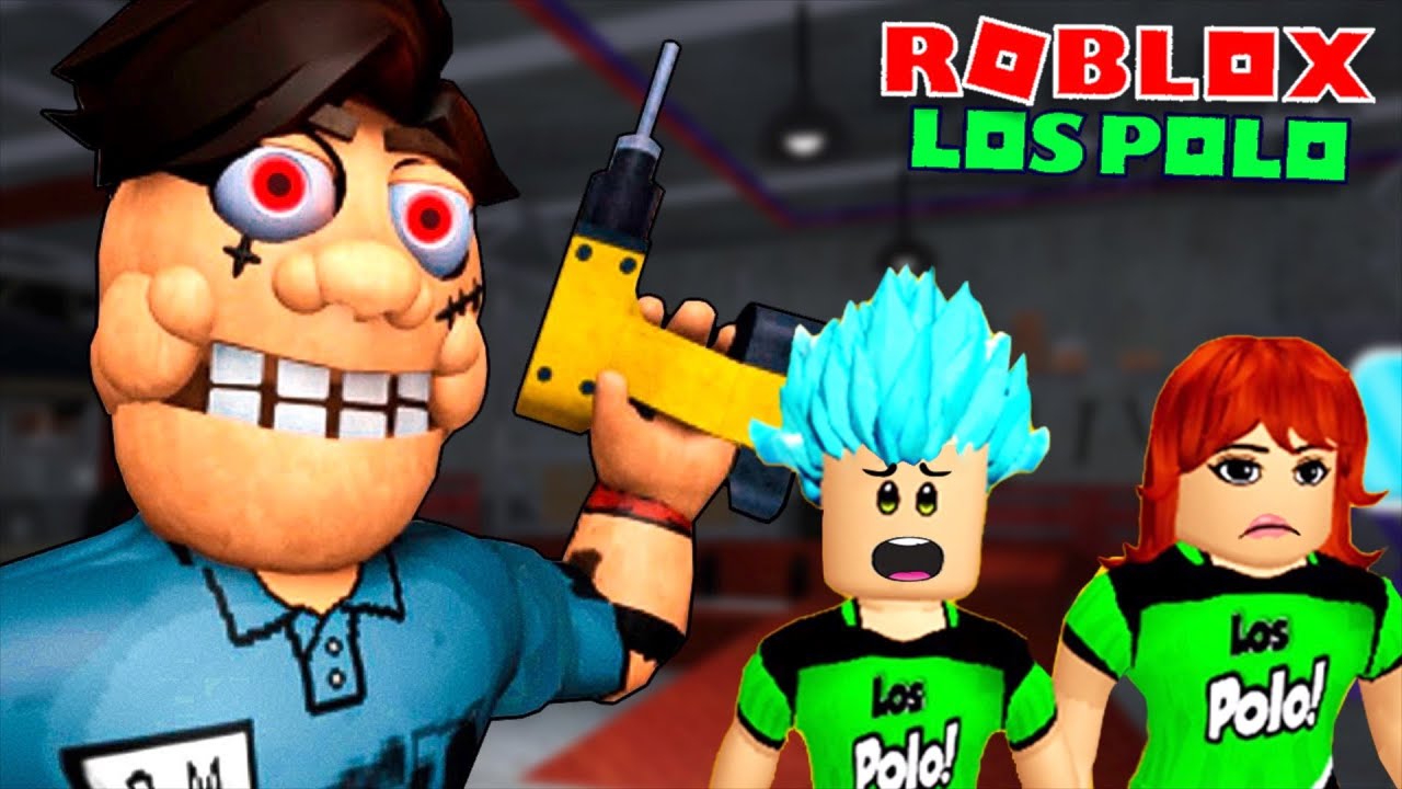 Los Polo Escapan del MECANICO MALDITO en Roblox!!