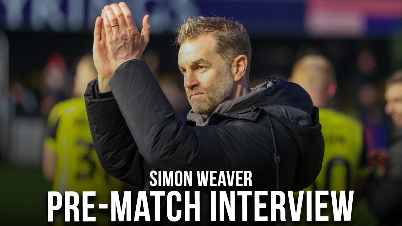 PRE-MATCH 🎙️ // Simon Weaver looks ahead to Chesterfield
