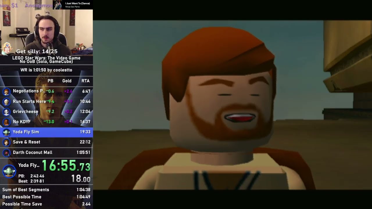 LEGO Star Wars: The Video Game GC No OoB Speedrun in 1:05:33