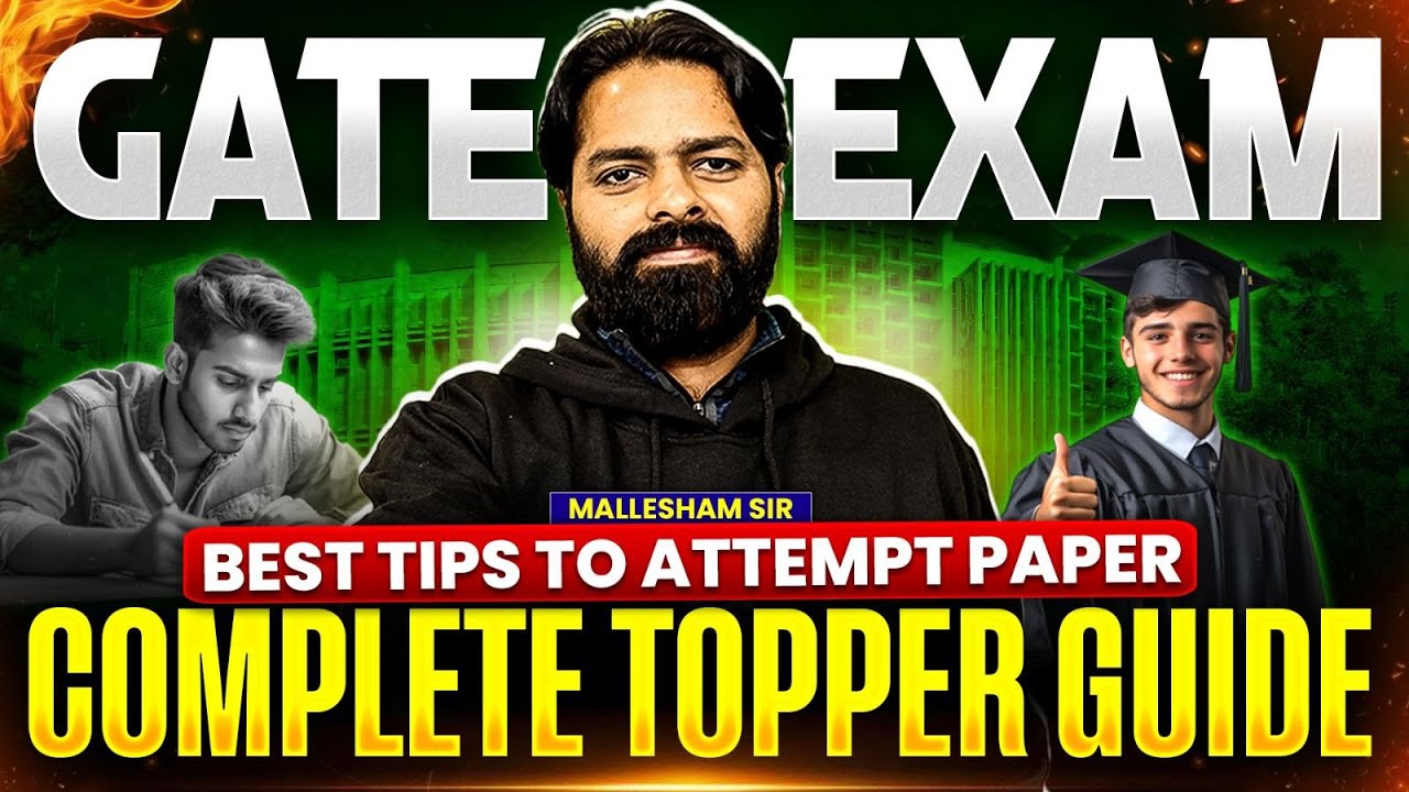Best Tips and Tricks to Attempt GATE paper | Complete Toppers GUIDE | Detailed BREAKDOWN