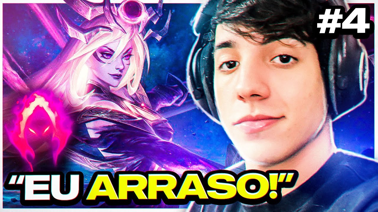 APRESENTEI A LUX DE COLHEITA PARA OS GRINGOS! | UNRANKED AO CHALLENGER #4