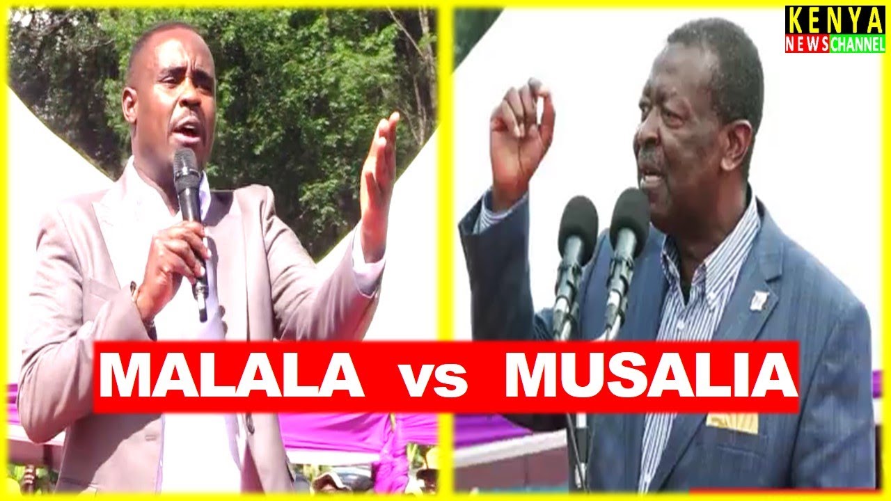 Musalia gets Angry after Malala disrespects him face to face in Malava at Burial of Enock Andanje