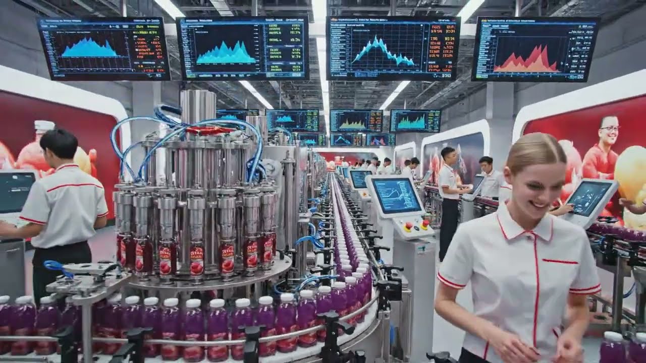 How Star Apples Become Smooth Purple Pur&eacute;e     Inside a High Tech Fruit Factory