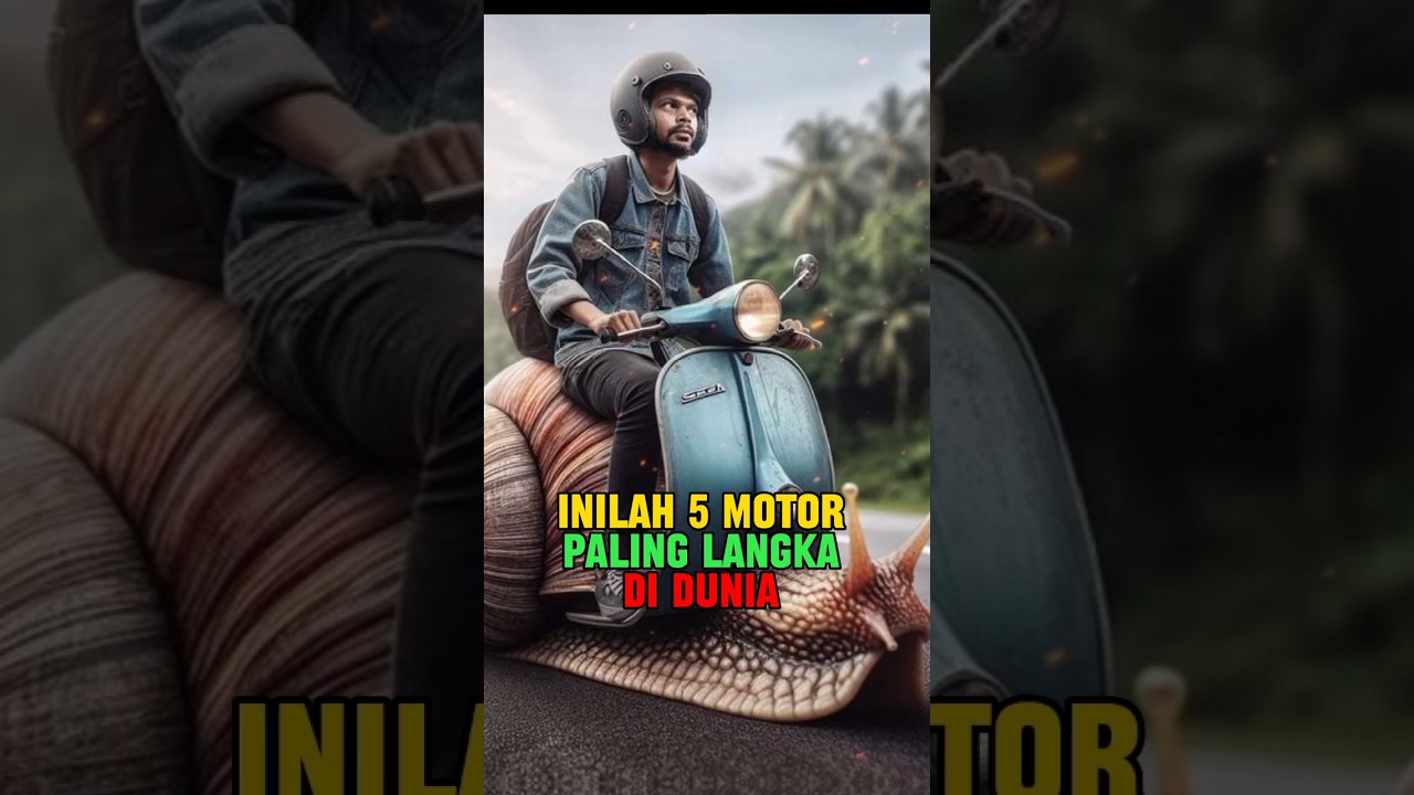 inilah 5 motor paling langka di dunia #viralvideo #faktaunik #unik