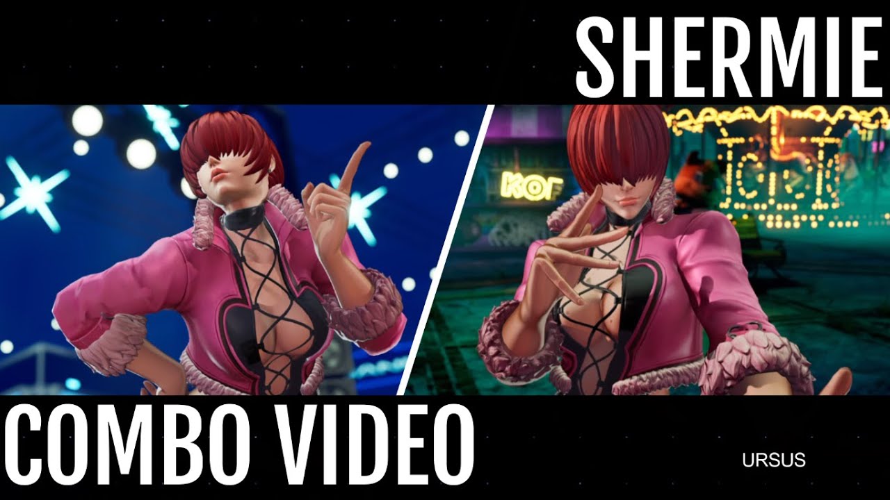 Kof XV || Shermie || (Basic) Combo Video