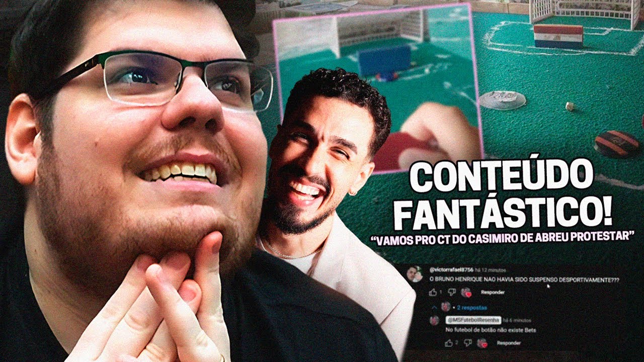 CASIMIRO REAGE: OITAVAS DE FINAL DA CONFERENCE SULAMERICANA DE FUTEBOL DE BOTÃO | Cortes do Casimito