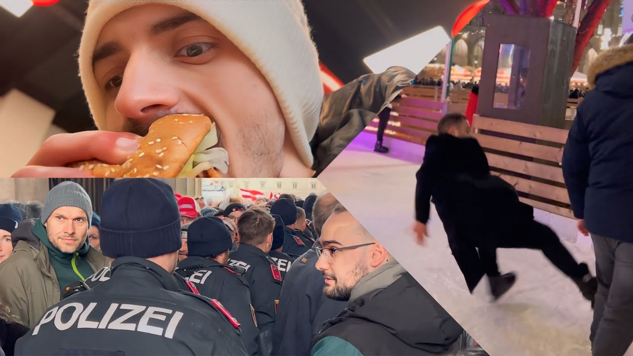 CRAZY DAY IN VIENNA🇦🇹(muzeu gjigand+ ice skating) vlog |YOADRIATIK