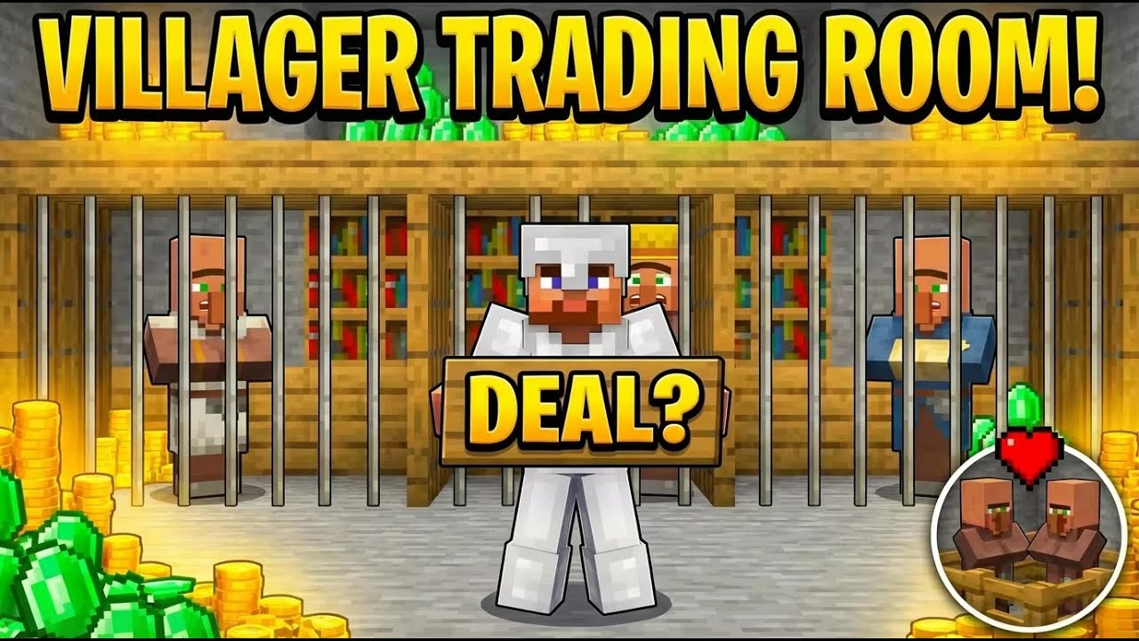 Making a Villager trading hall Pt. 1