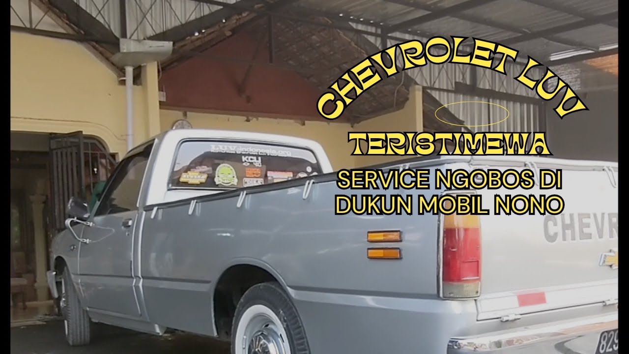 Chevrolet LUV istimewa mesin masih standar walau sudah ngobos