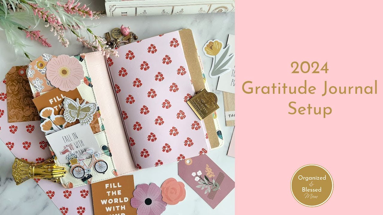 2024 Gratitude Journal Setup in Carpe Diem Planner | Rongrong Planner Babe