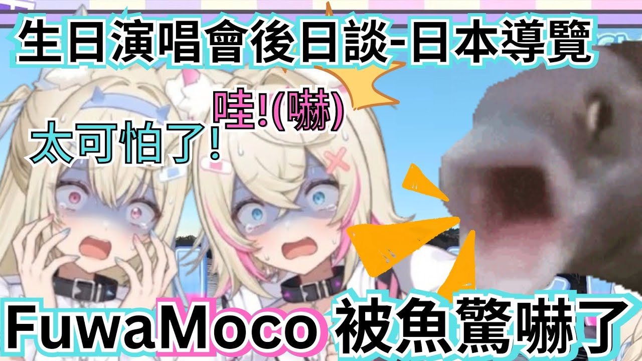 Fuwamoco 日本導覽遊的小趣事[生日演唱會後日談]#烤肉 #vtuber #fuwamoco #搞笑