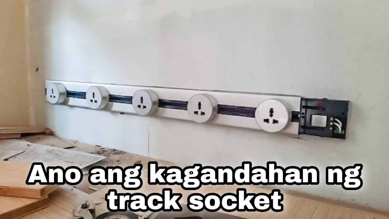 PAANO MAG INSTALL NG TRACK SOCKET | Pinoy Electrical Warrior