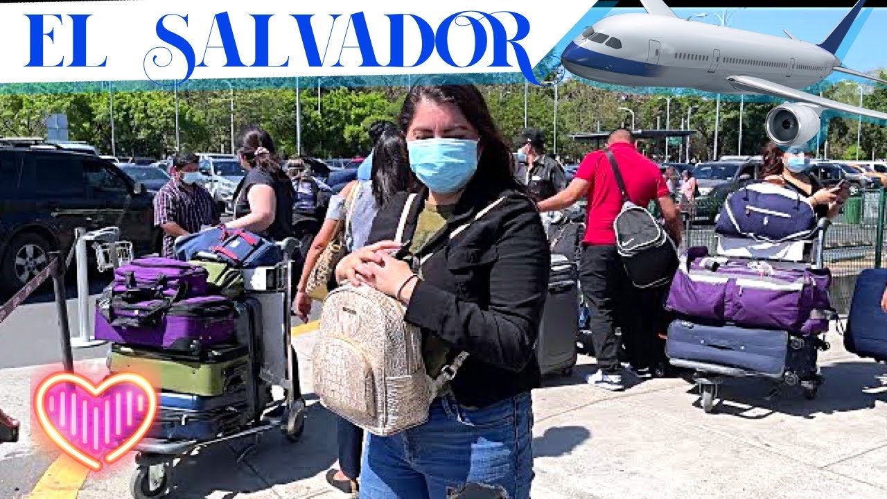 ✈️✈️ Asi me recibieron en el aeropuerto de El Salvador 😳😭😰!