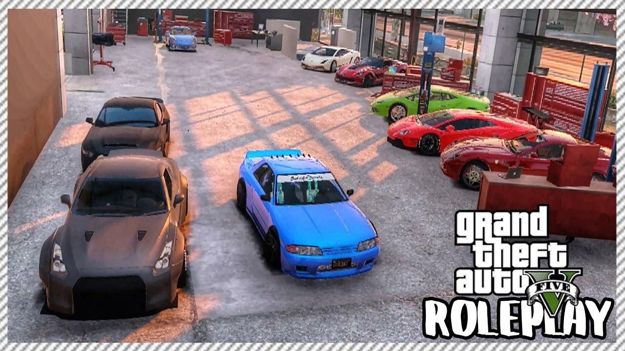 GTA 5 ROLEPLAY - Buying & Selling Cars at my Garage | Ep. 379 Civ