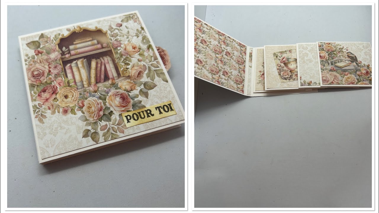 TUTO carte a mouvement facile et originale // j’adooore