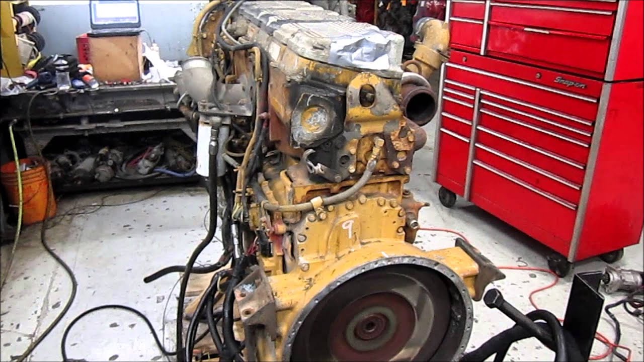 1999 Caterpillar 3406E Engine Running - 2WS